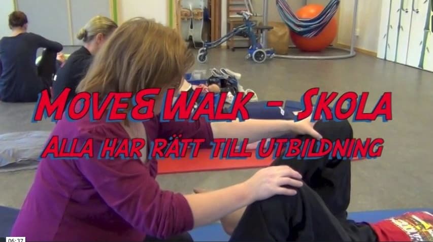 FILMEN OM MOVE & WALK-SKOLA - där både Amanda (student) och Petronella (mamma) medverkar
